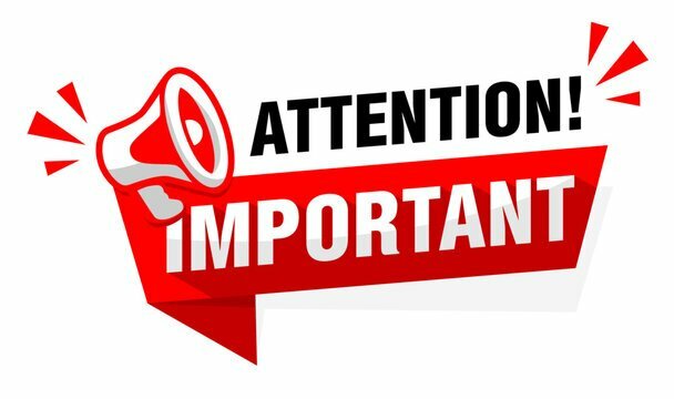 Informations importantes