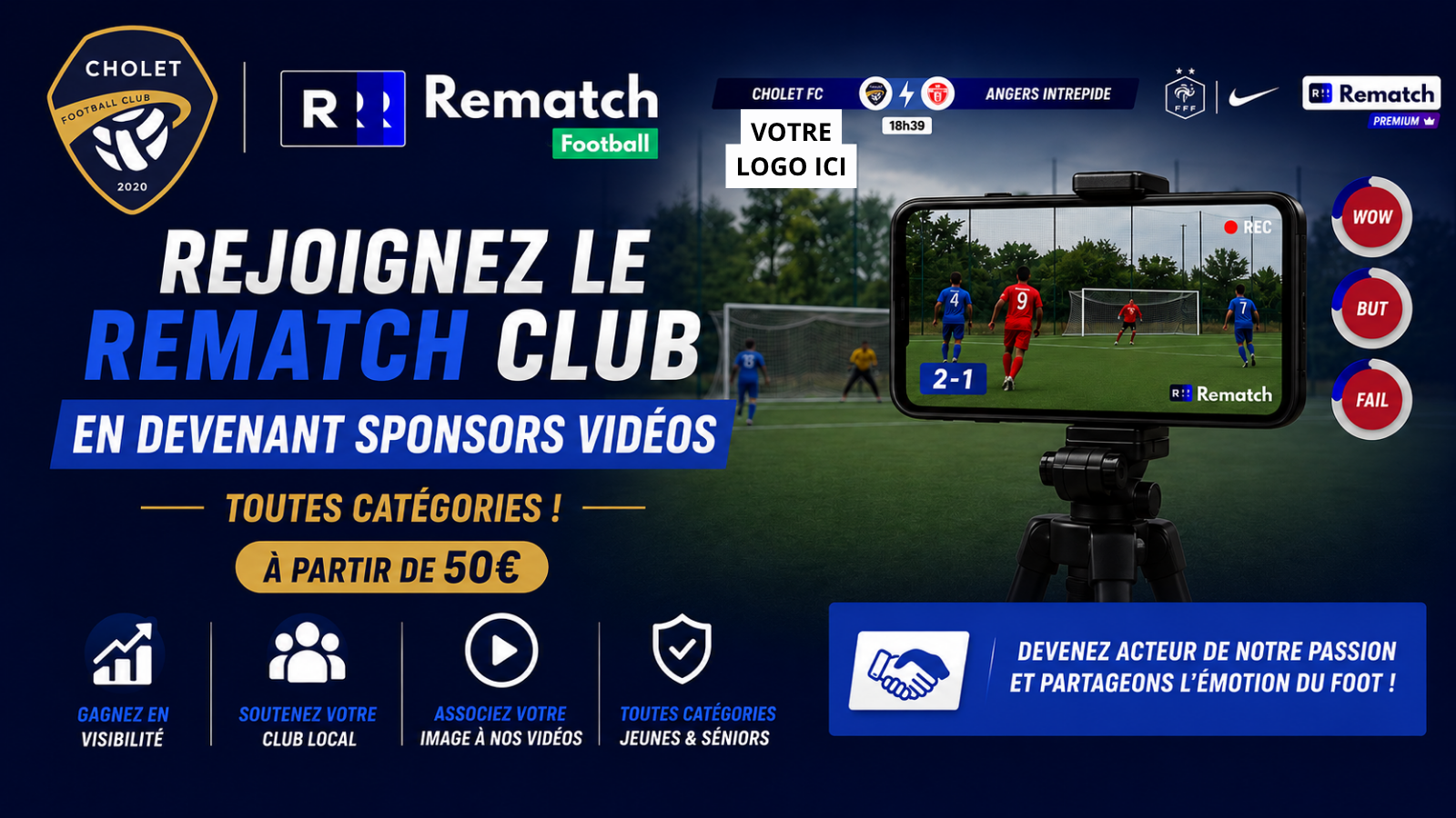 ⚽🔥 REJOIGNEZ LE REMATCH CLUB ! 🔥⚽