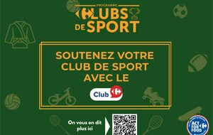 Mon club de sport Carrefour