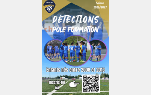 DÉTECTIONS PÔLE FORMATION